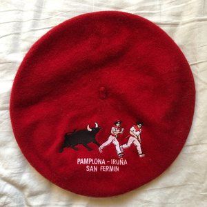 San Fermín Running of the Bulls Beret